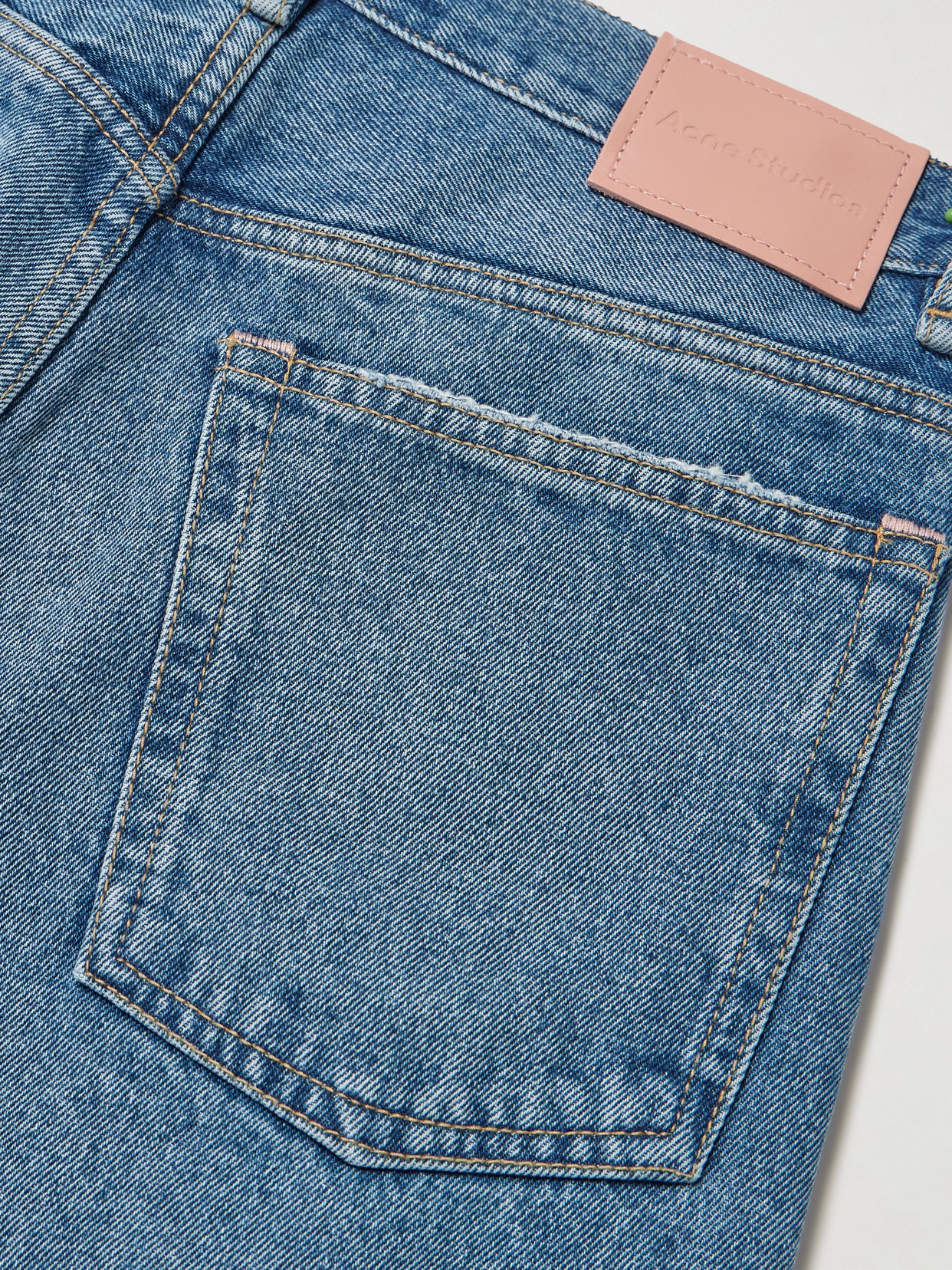 2021 High-rise Wide-leg Organic Jeans - 6