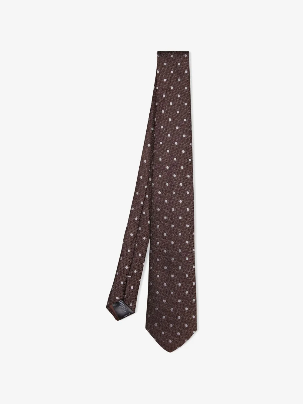 polka-dot jacquard-weave tie - 1
