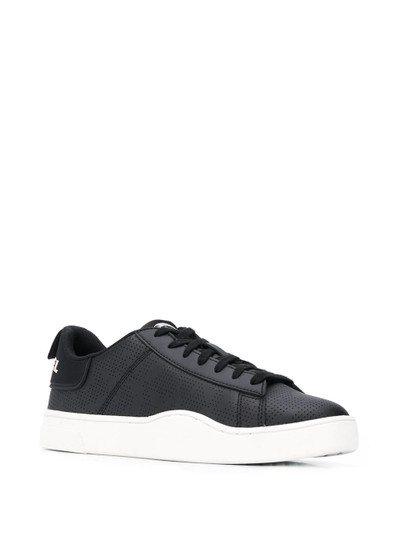 Diesel logo low-top sneakers outlook