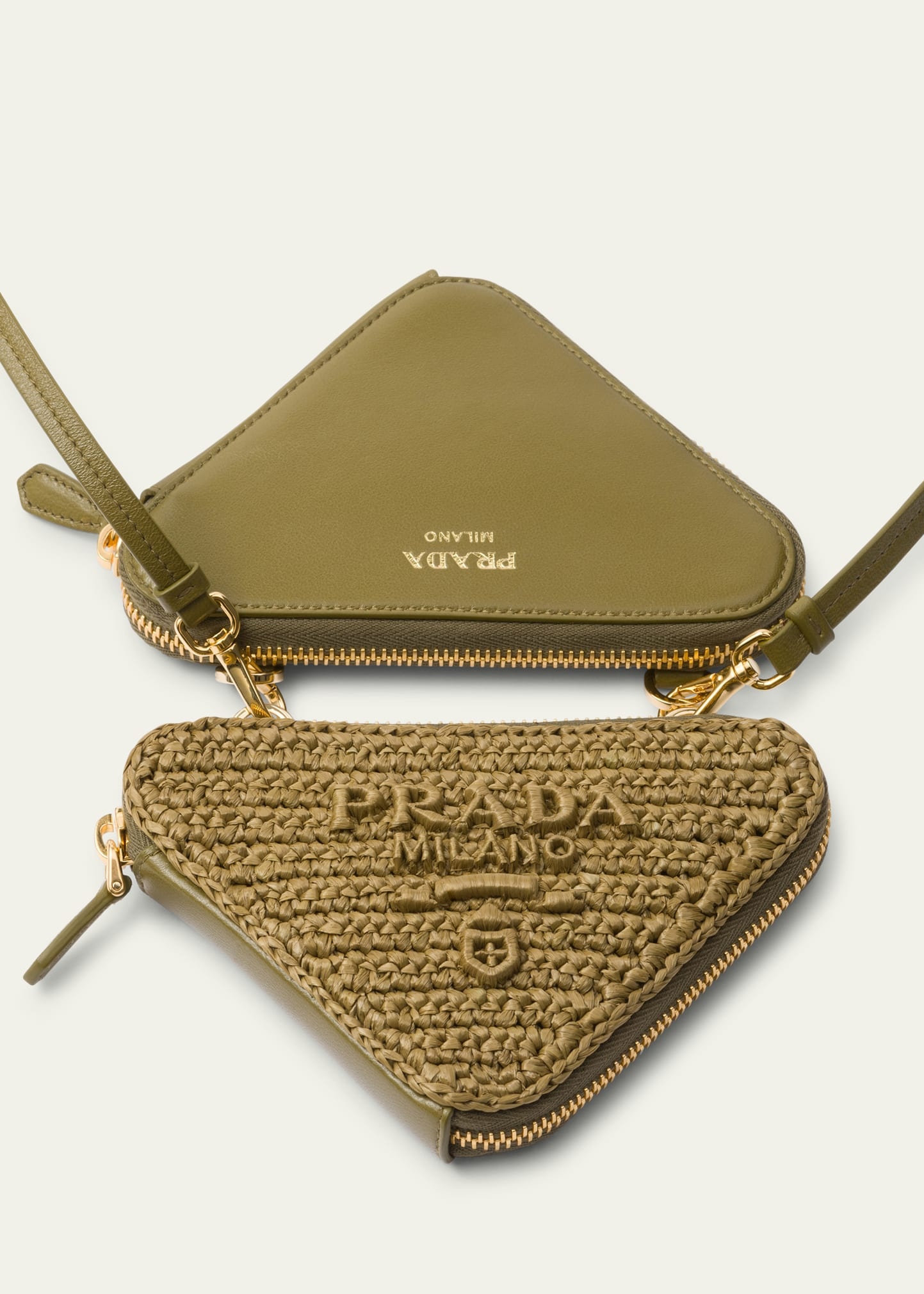 Mini Triangle Top-Handle Bag - 2