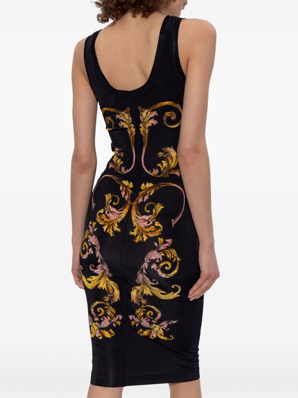 Barocco midi dress - 4