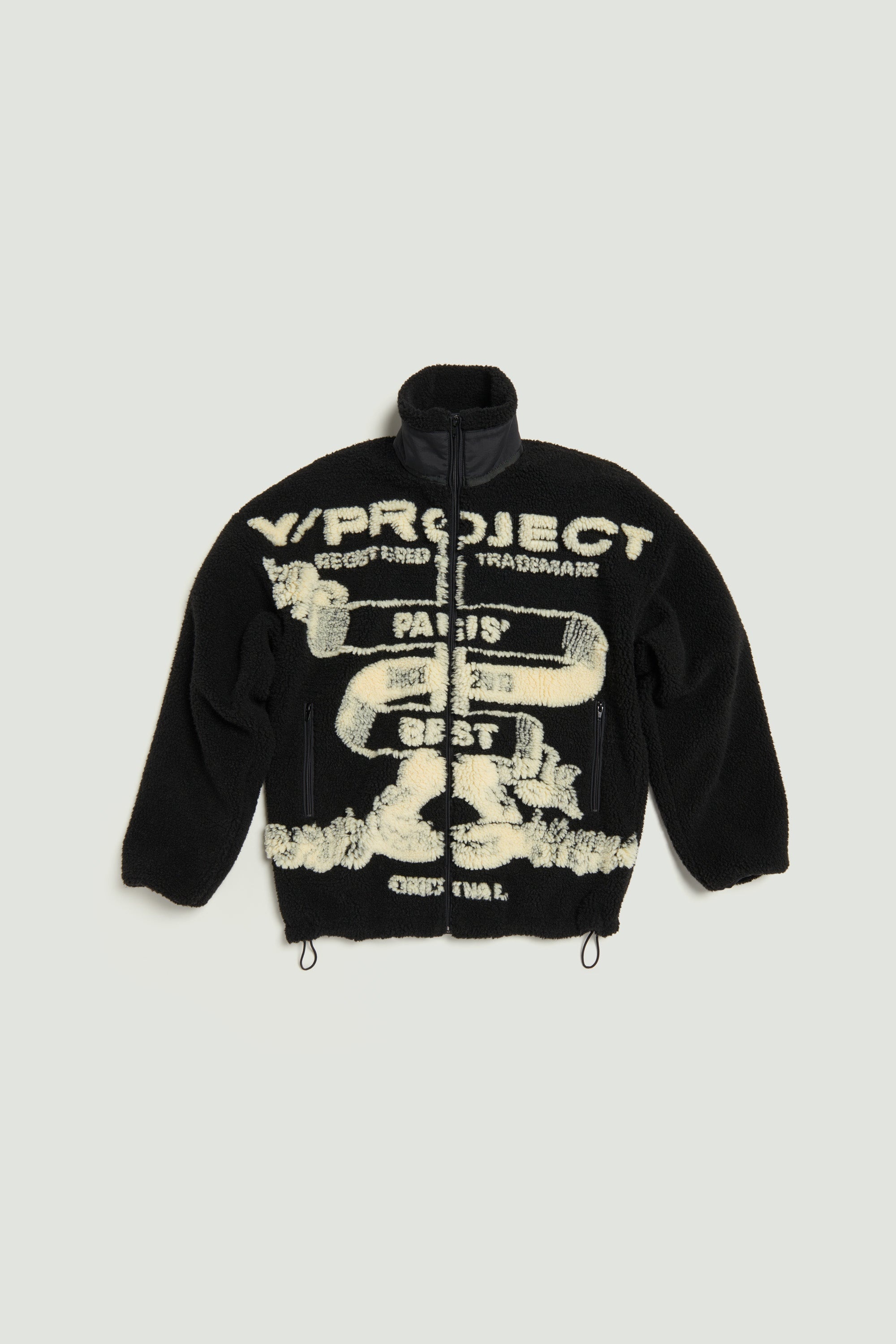 Paris' Best Jacquard Fleece Jacket - 1