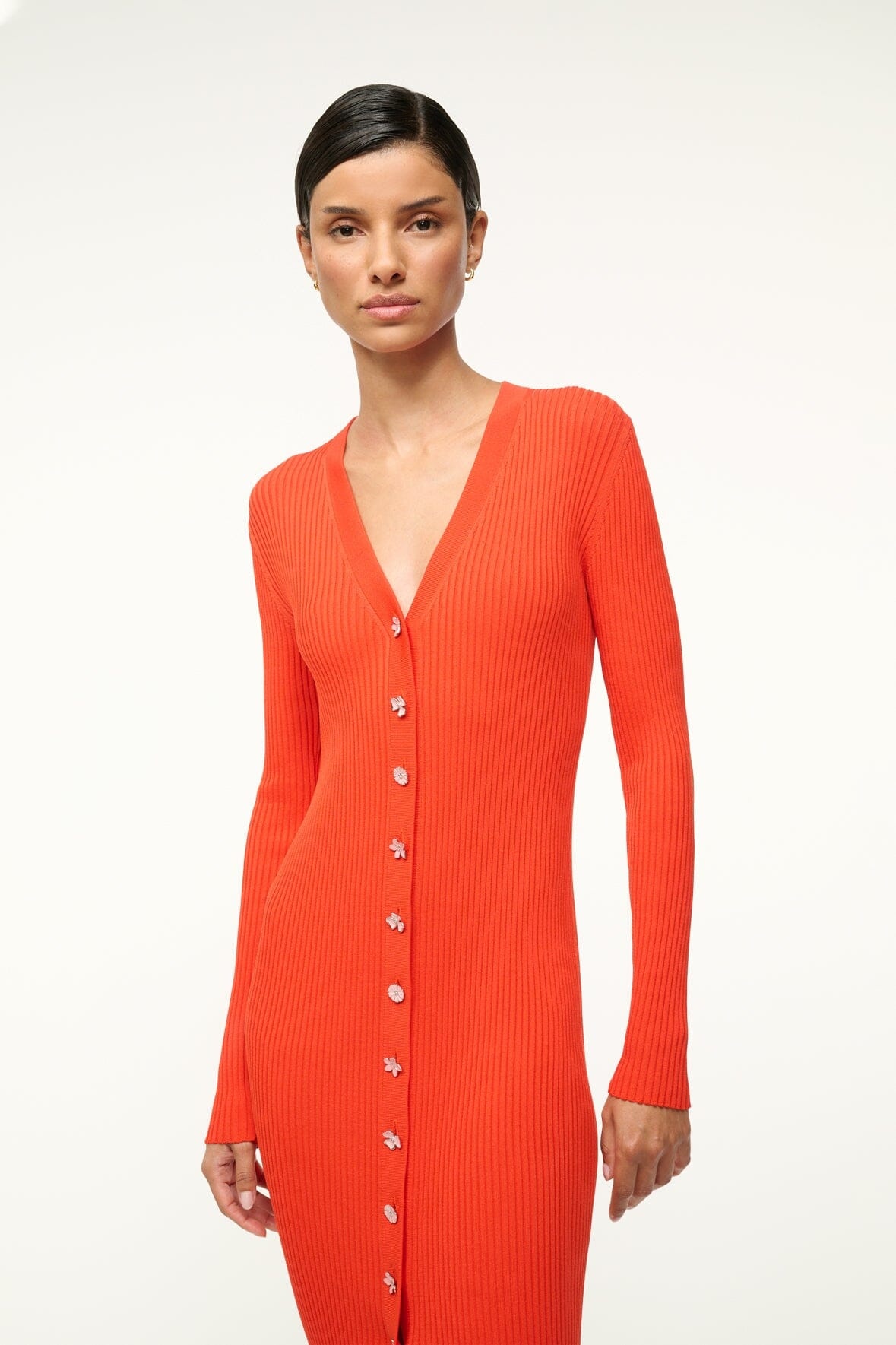 STAUD SHOKO SWEATER CAYENNE - 6
