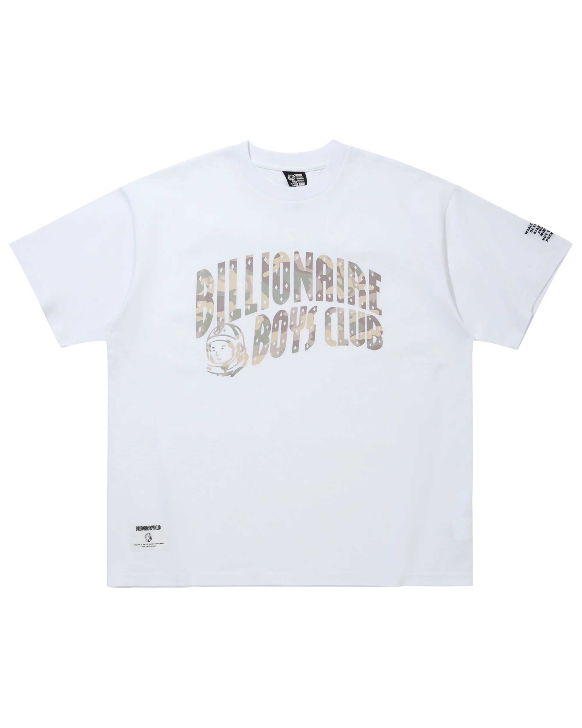 COTTON T-SHIRT B CAMO ARCH LOGO - 1