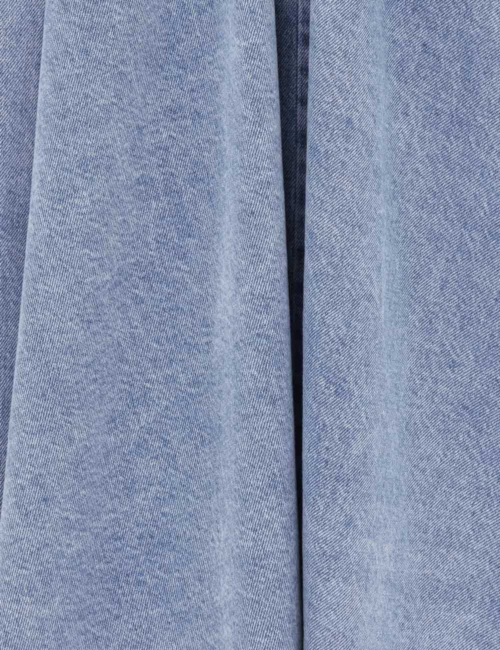 DENIM CIRCLE SKIRT - 6