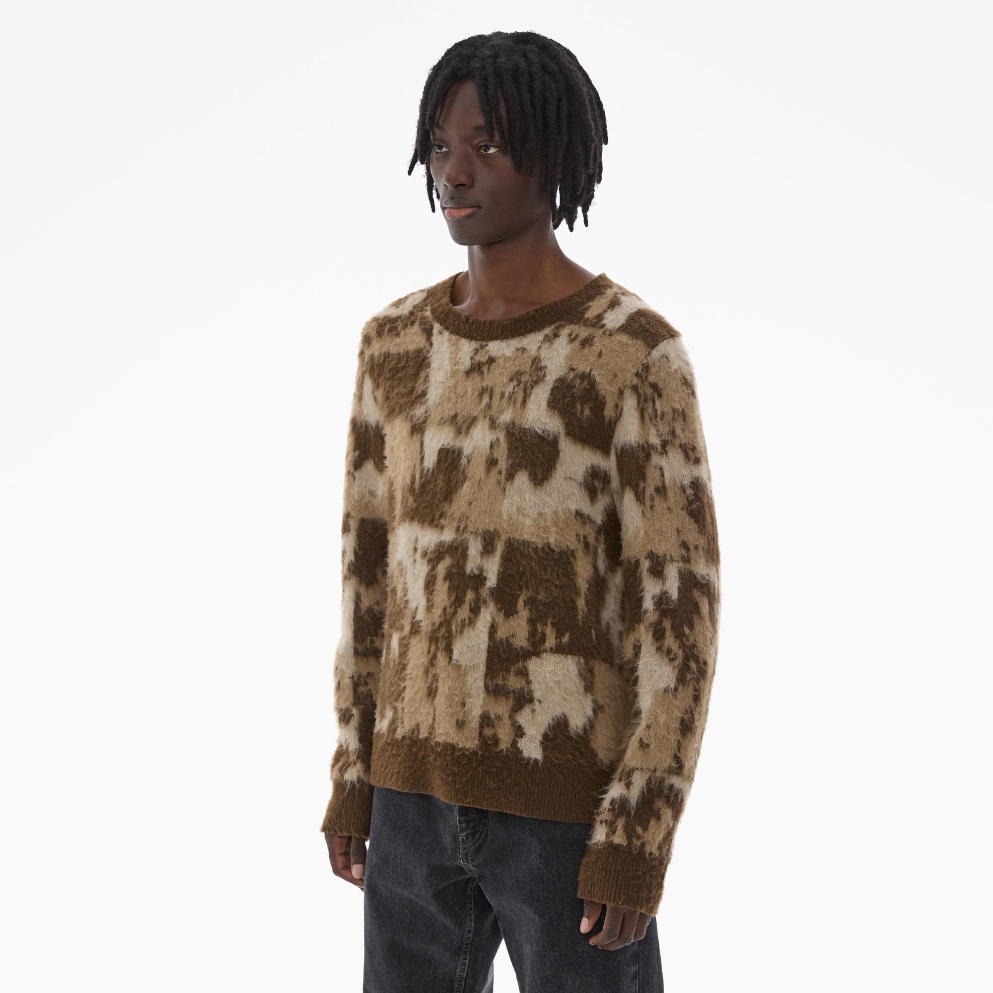 JACQUARD CREWNECK SWEATER - 5