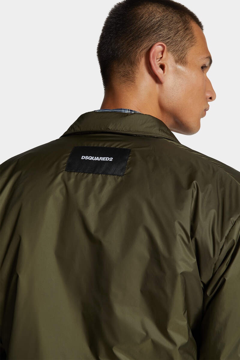 MILITARY LIGHT PUFFER SHIRT - 5