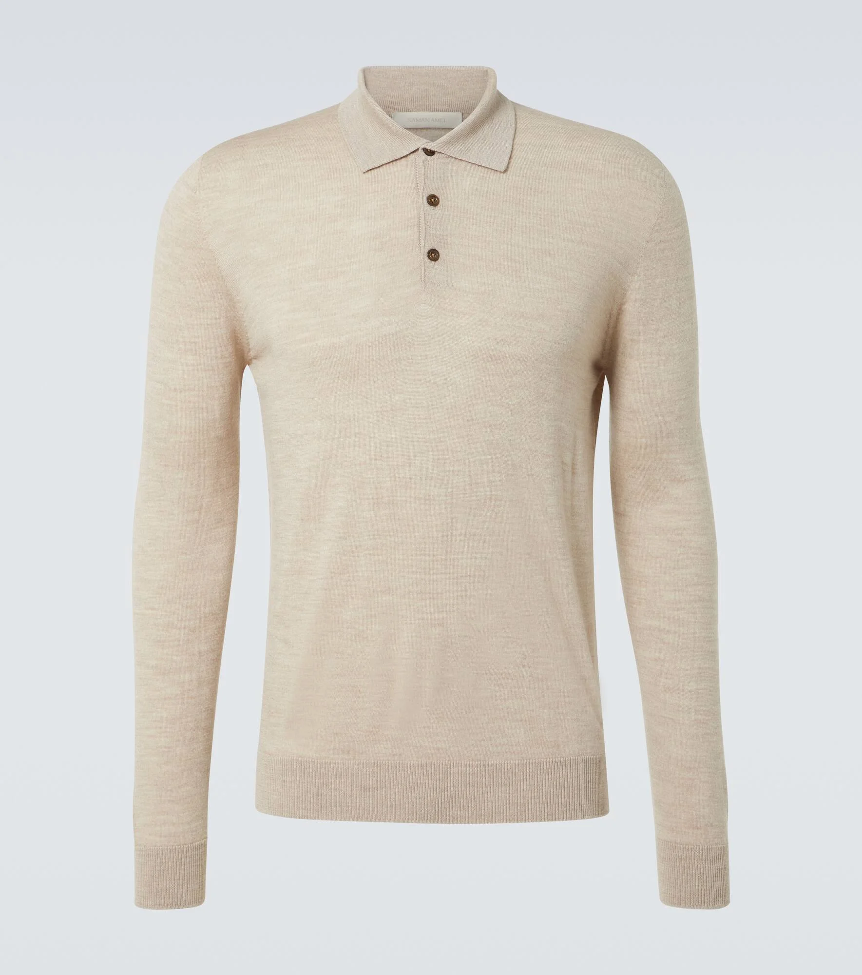 Allen wool polo sweater - 1