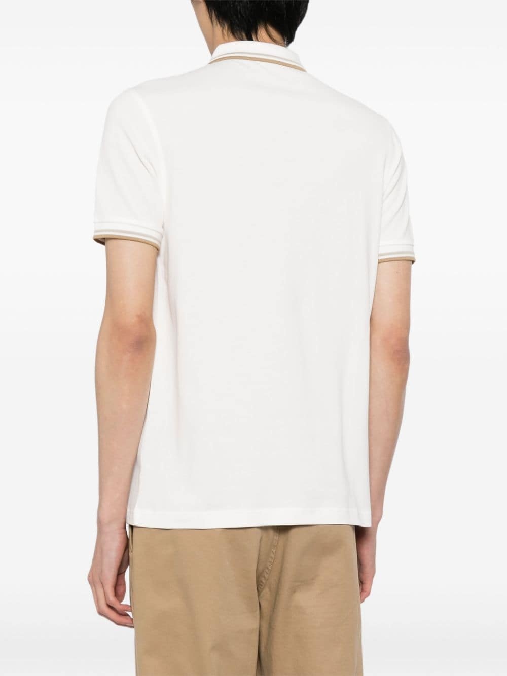 Laurel Wreath-embroidered polo shirt - 4