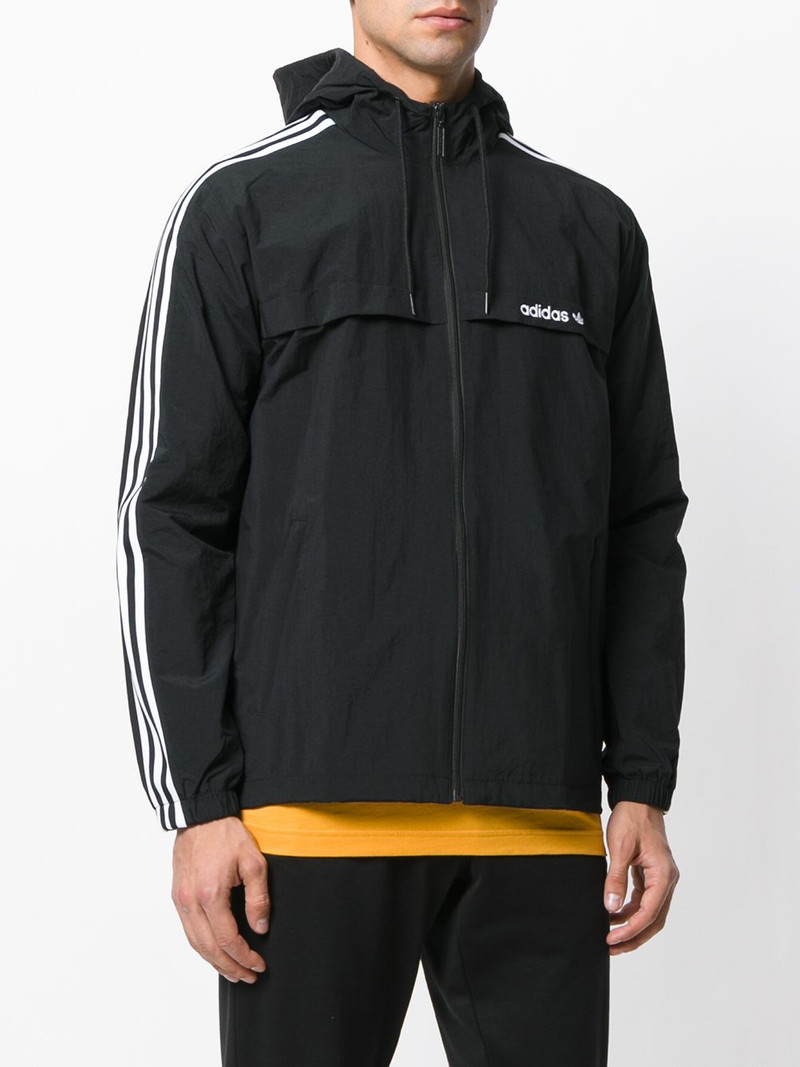 Adidas Originals three stripe windbreaker jacket 3