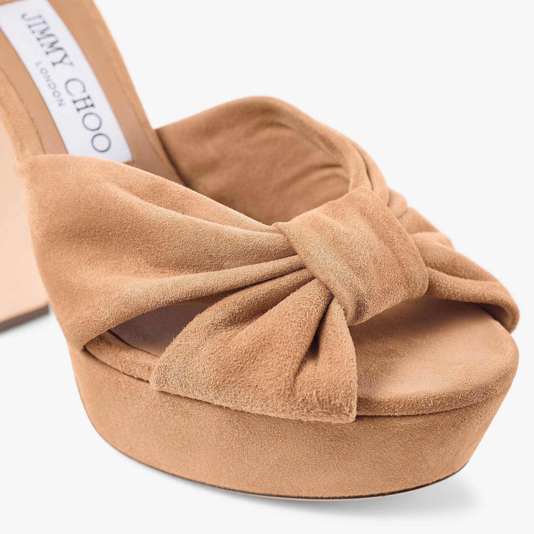 Heloise 120
Toffee Suede Platform Sandals - 3