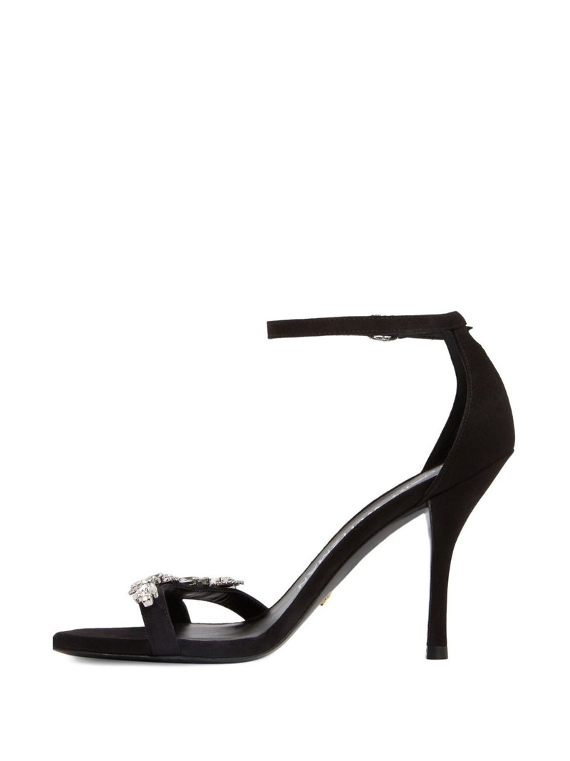 100mm Nudist Vow crystal-embellished sandals 3