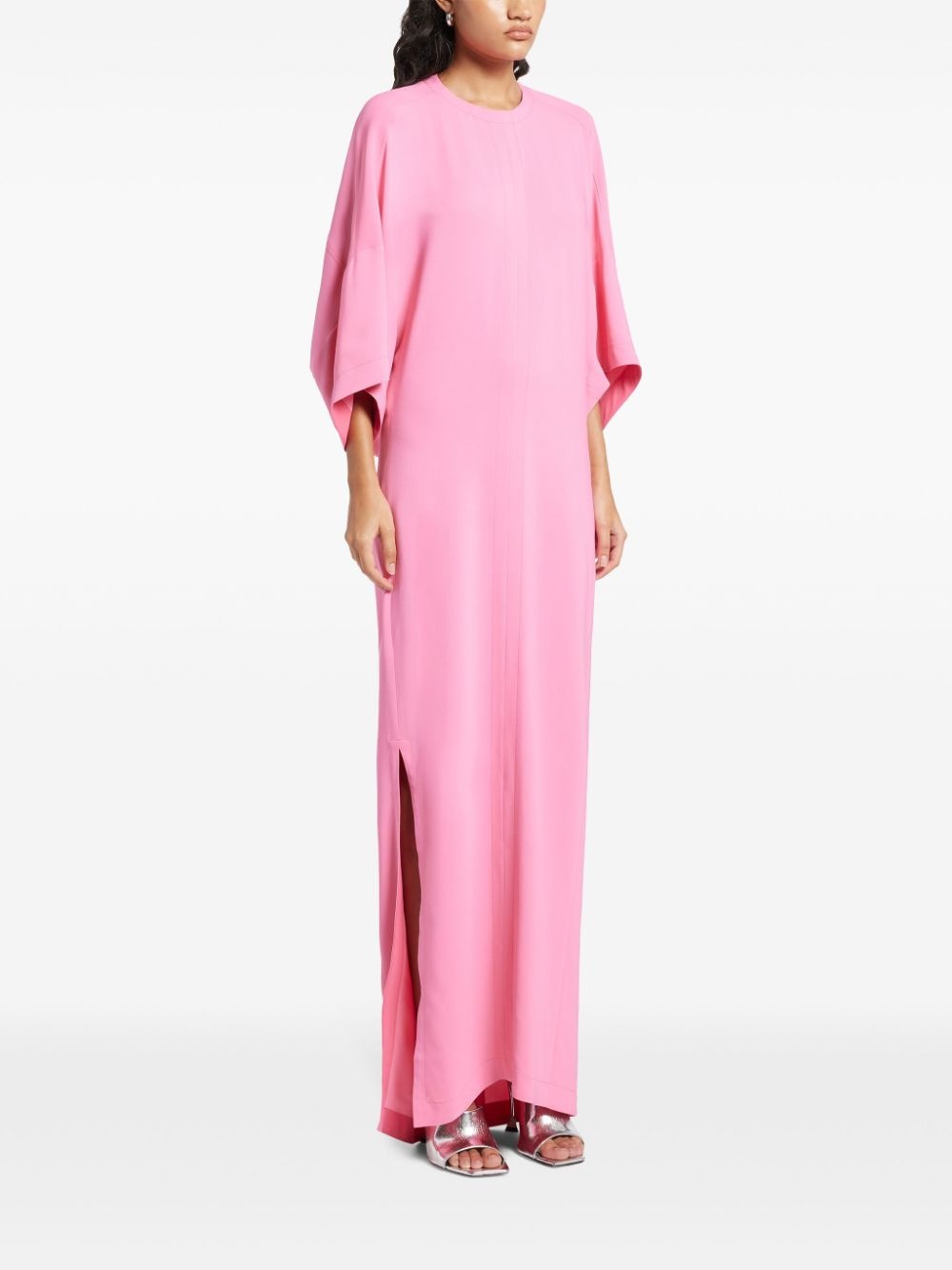cape-design dress - 2