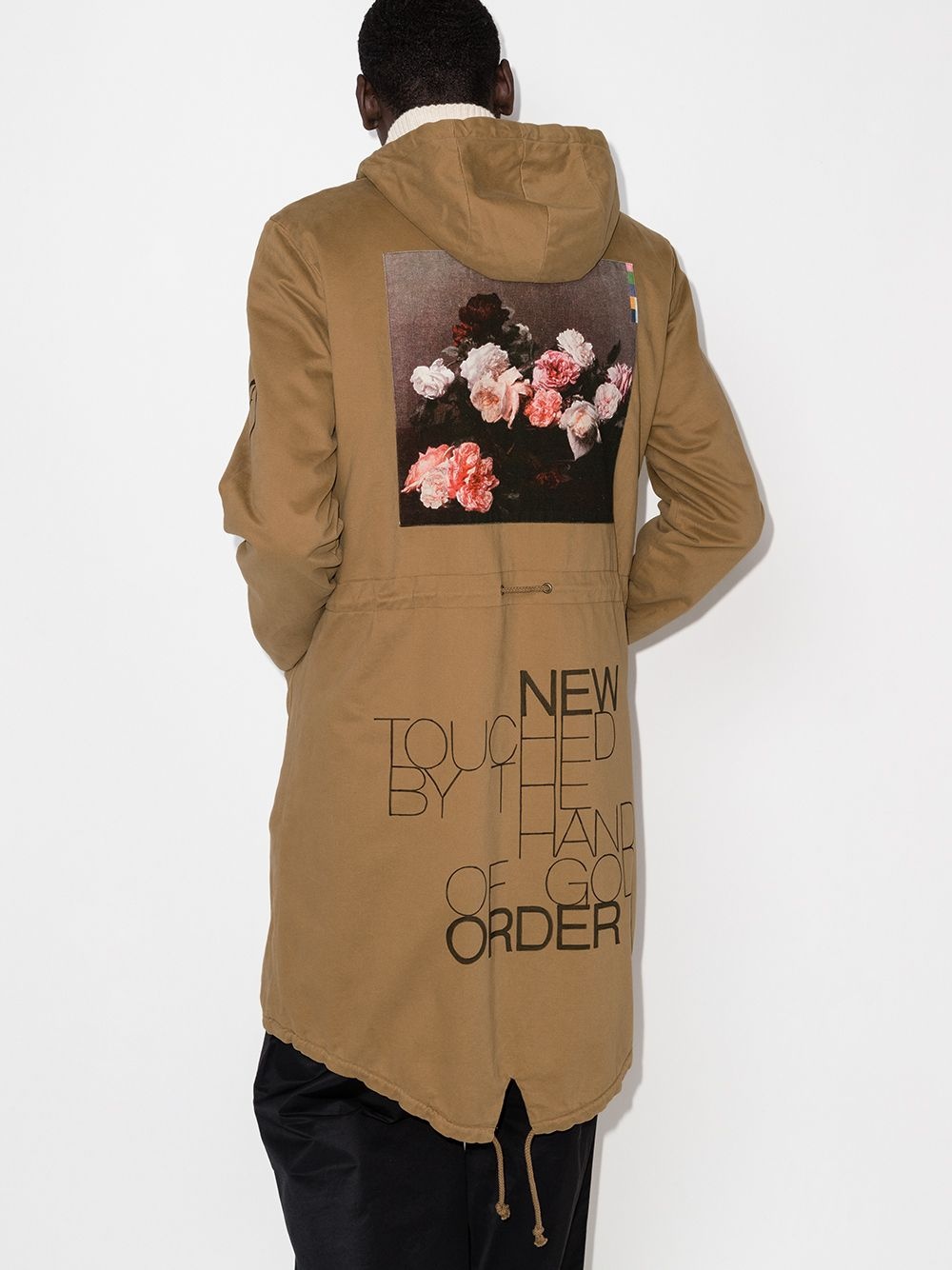 Power, Corruption and Lies handpainted parka - 3