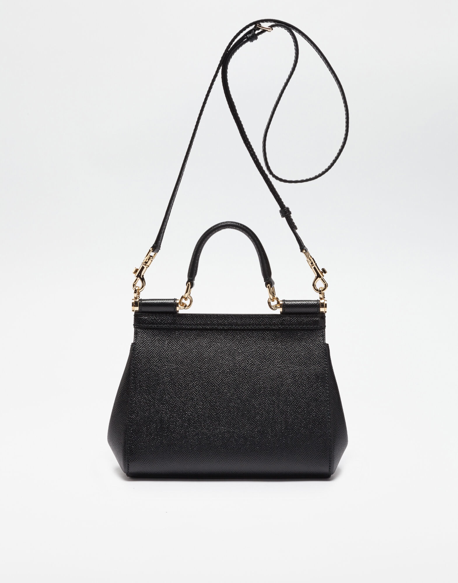 Small dauphine leather Sicily bag - 3