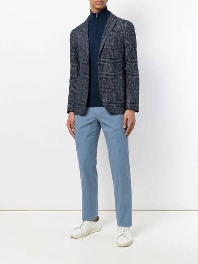 Canali zip-neck sweater outlook