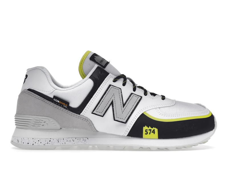 New Balance 574 All Terrain White Lime Black - 1