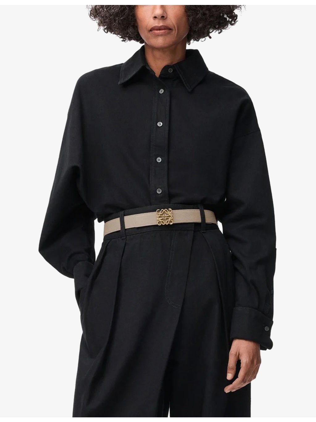 Anagram Reversible Leather Belt - 2
