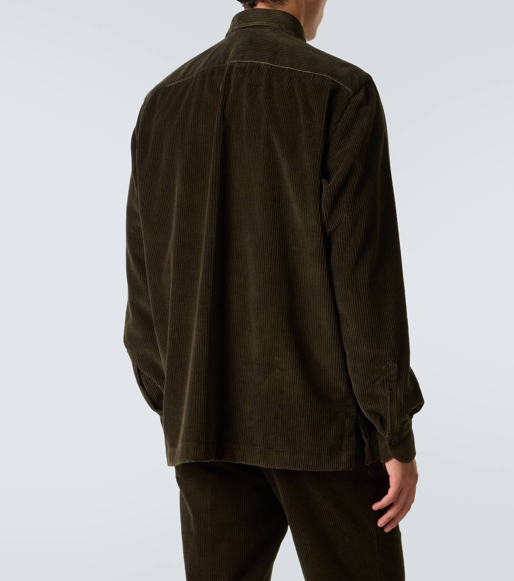 Cotton corduroy Western shirt - 4