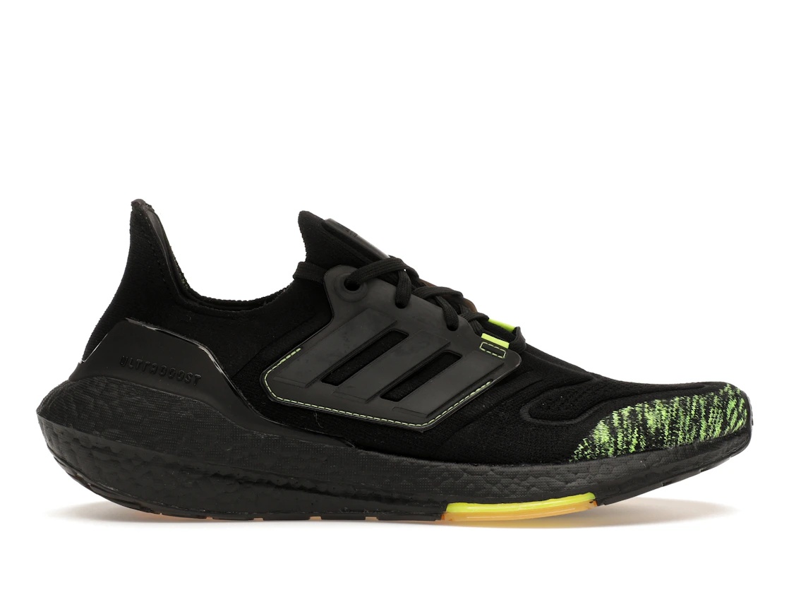 adidas Ultra Boost 22 Black Solar Yellow - 1