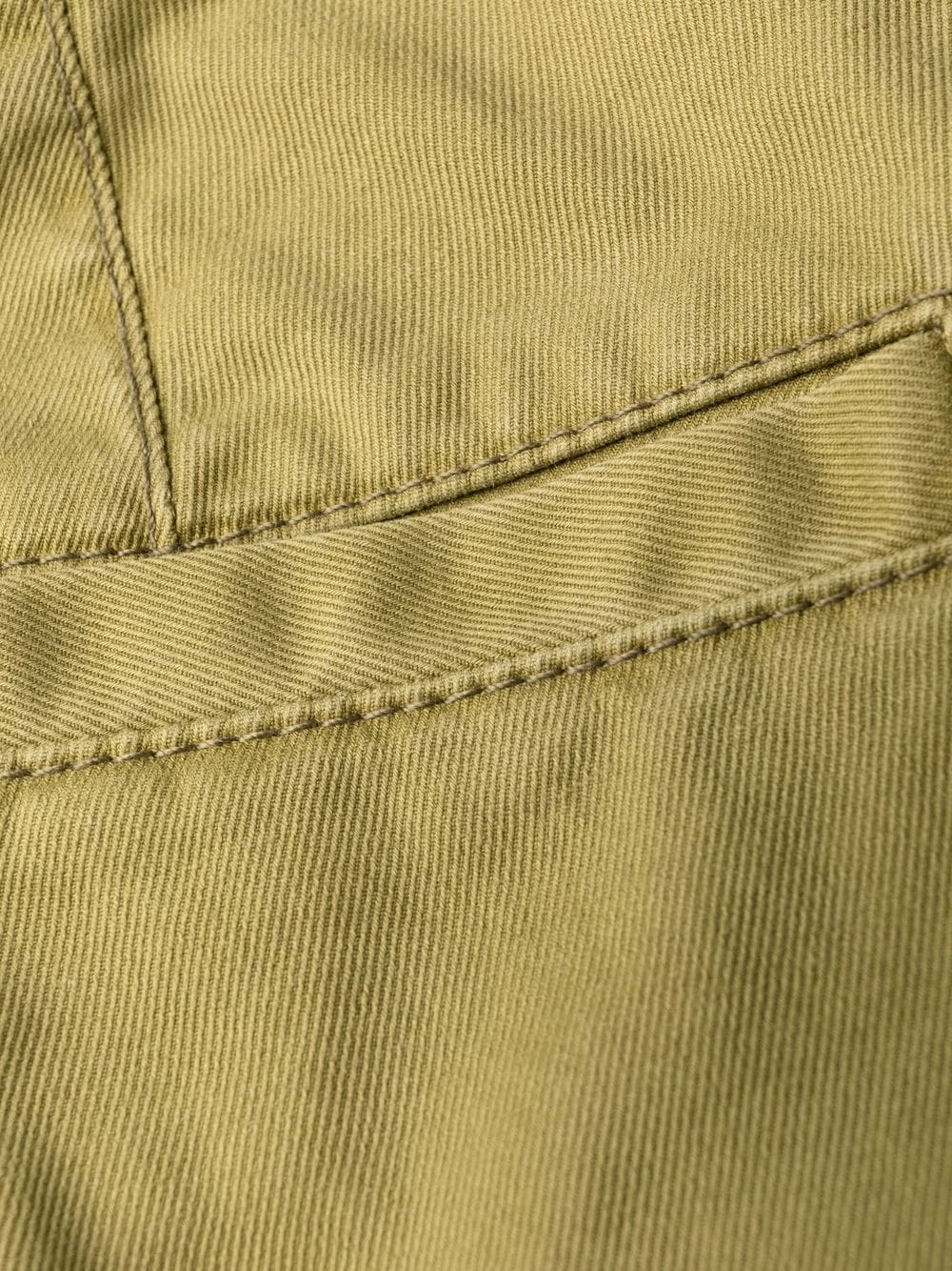 multi-pocket skinny jeans - 6