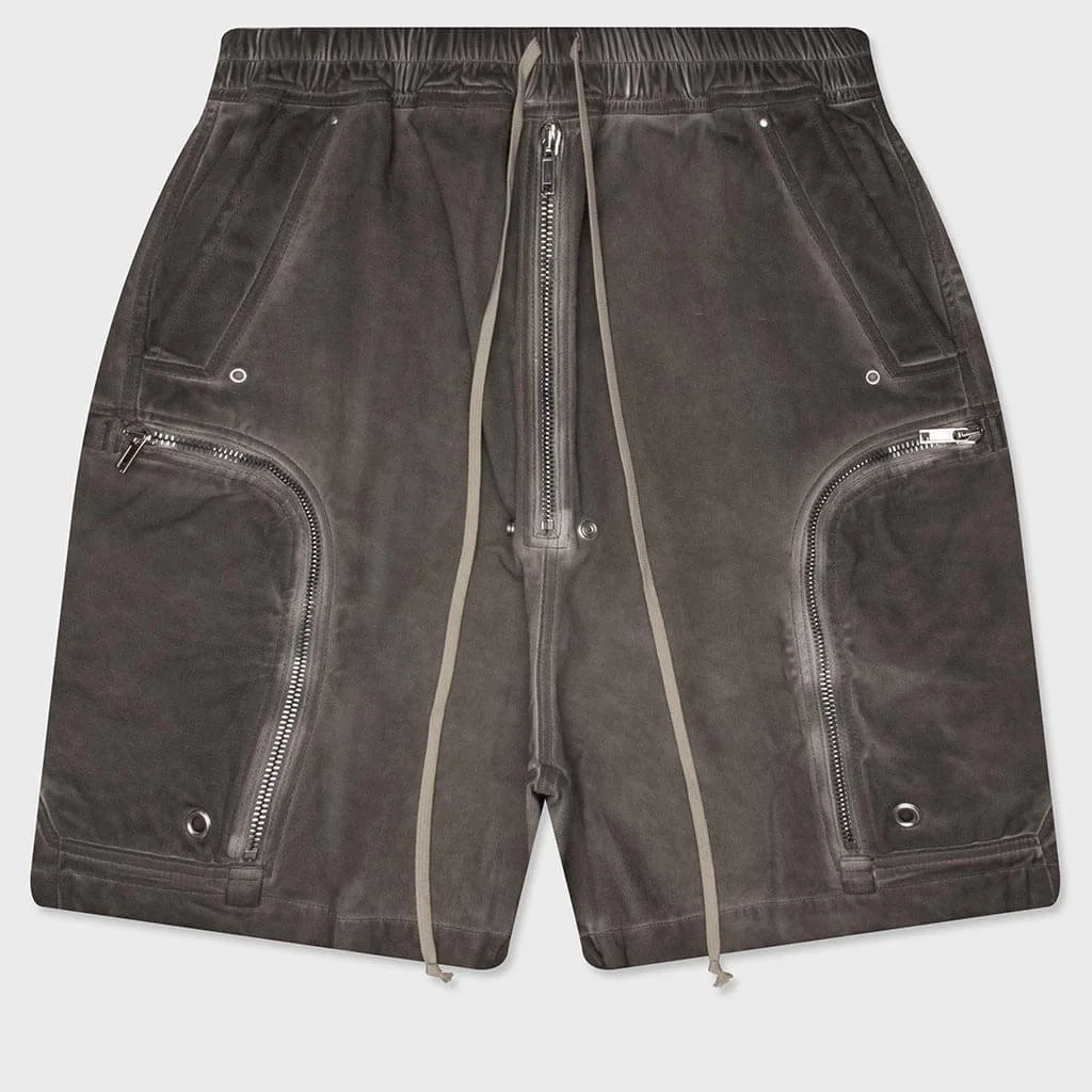 BAUHAUS DENIM SHORTS - DARK DUST - 1