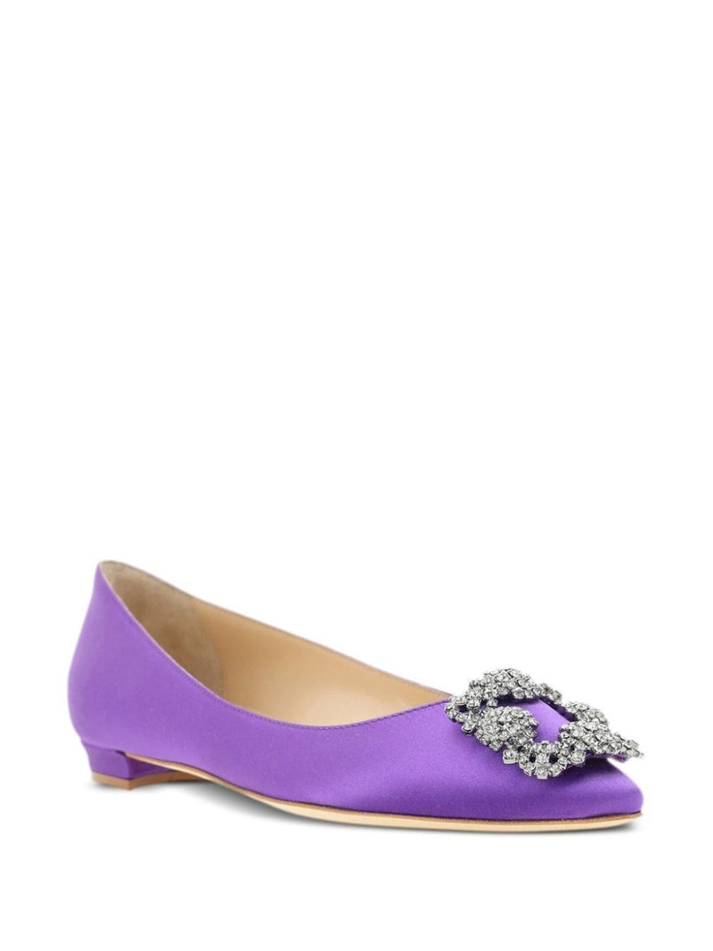 Manolo Blahnik Hangisi ballerina shoes outlook