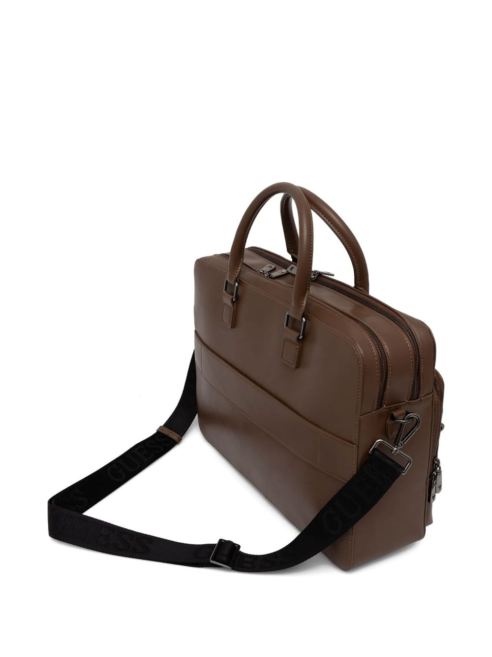double-zip top-handle briefcase - 3