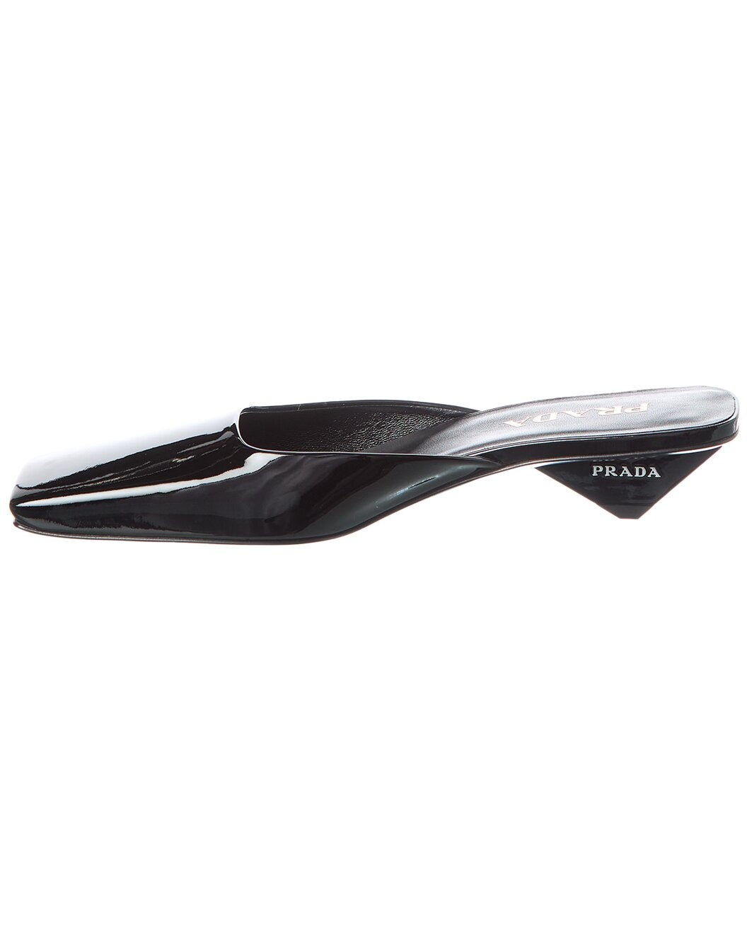 Prada Logo Patent Mule - 2