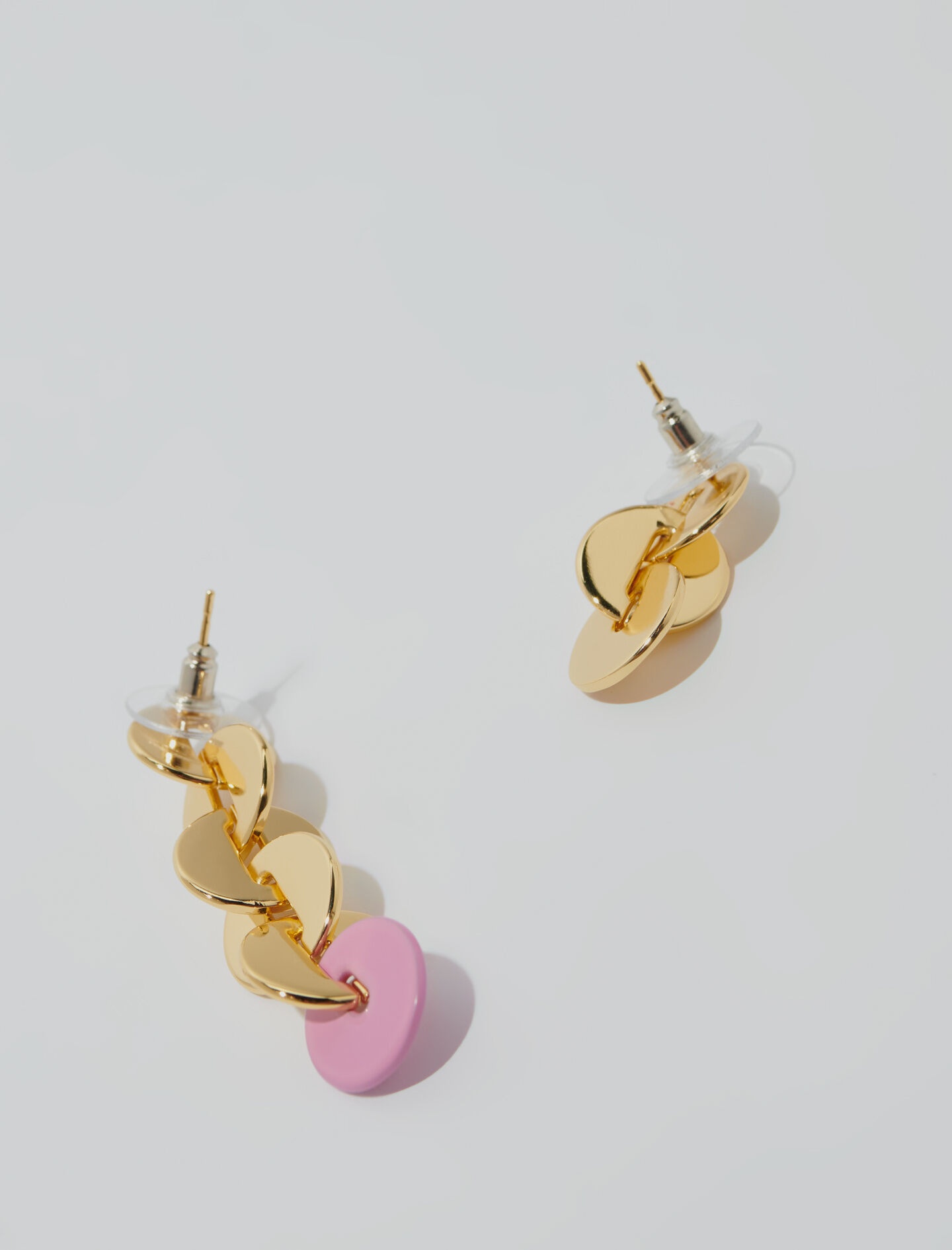 Enameled earrings - 4
