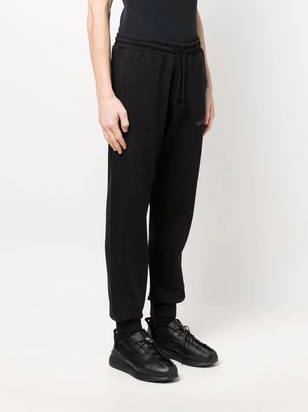 logo-print track pants - 3