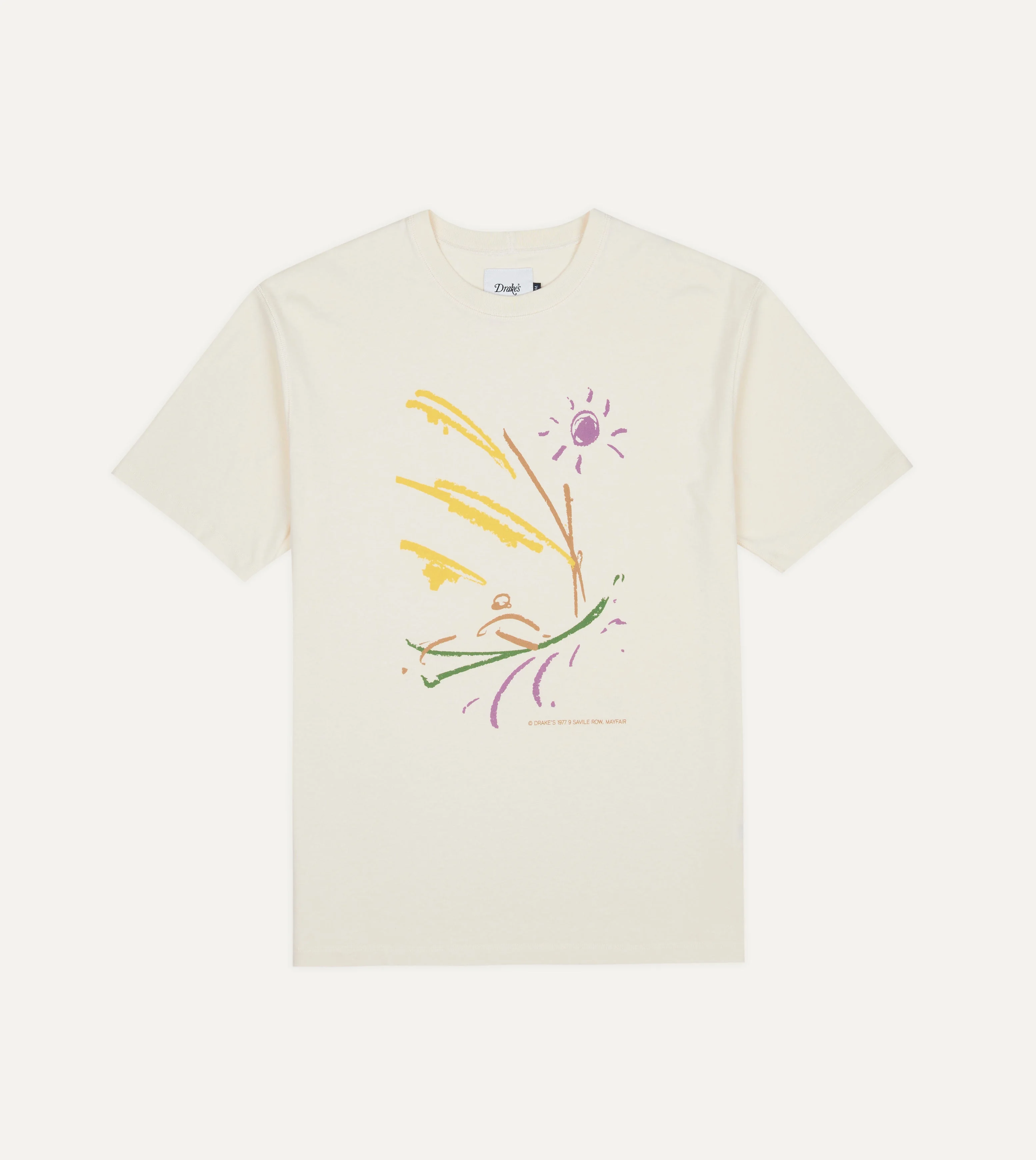 Antique White 'Sun Sail' Print Short-Sleeve Hiking T-Shirt - 1