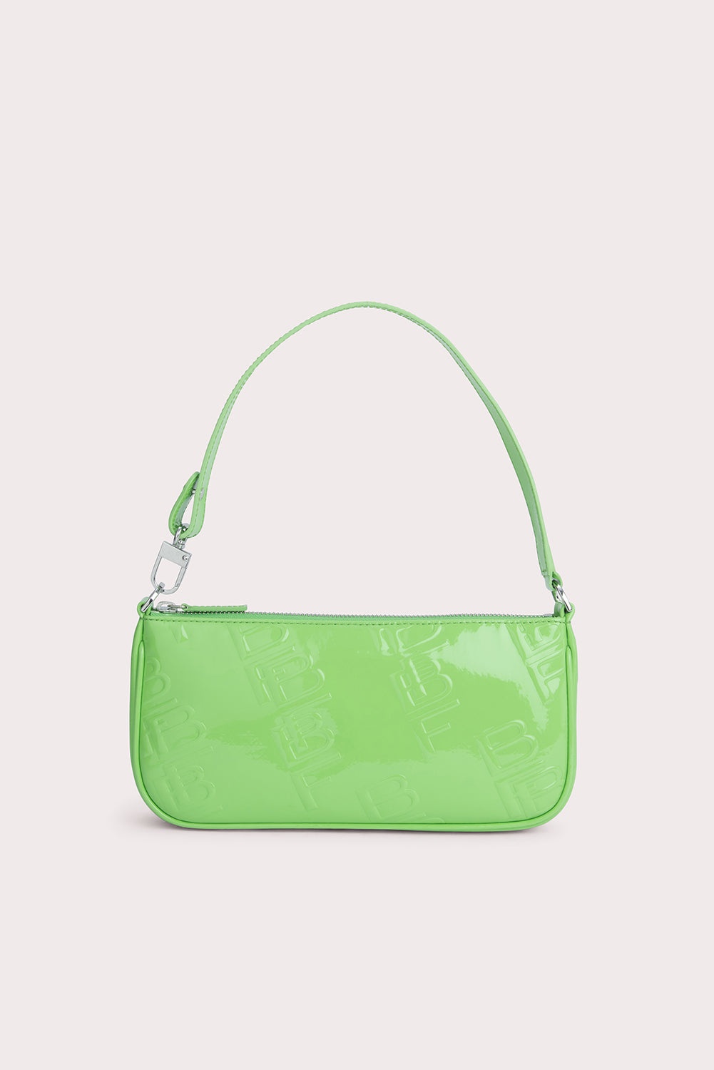 Rachel Fresh Green Embossed Patent Leather - 1