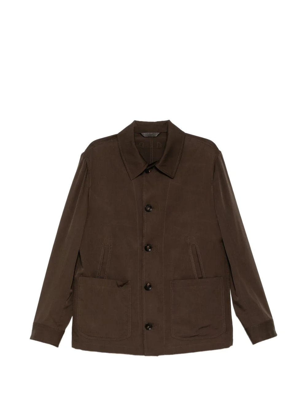 SILK BUTTONED-CUFF JACKET - 1