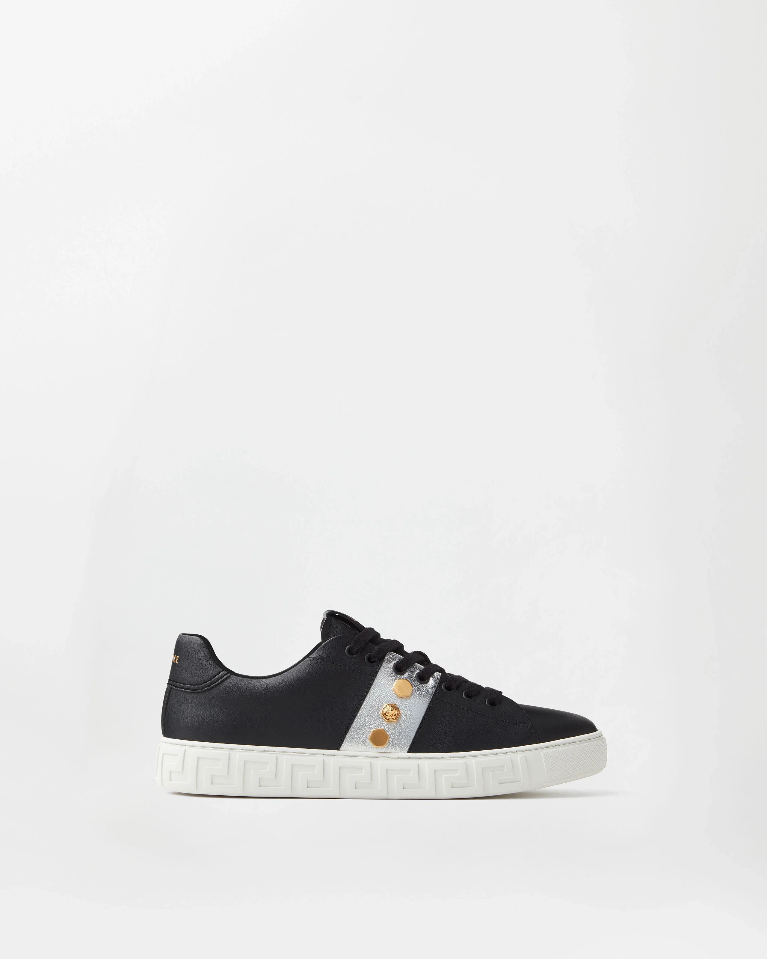 Greca Embellished Sneakers - 1