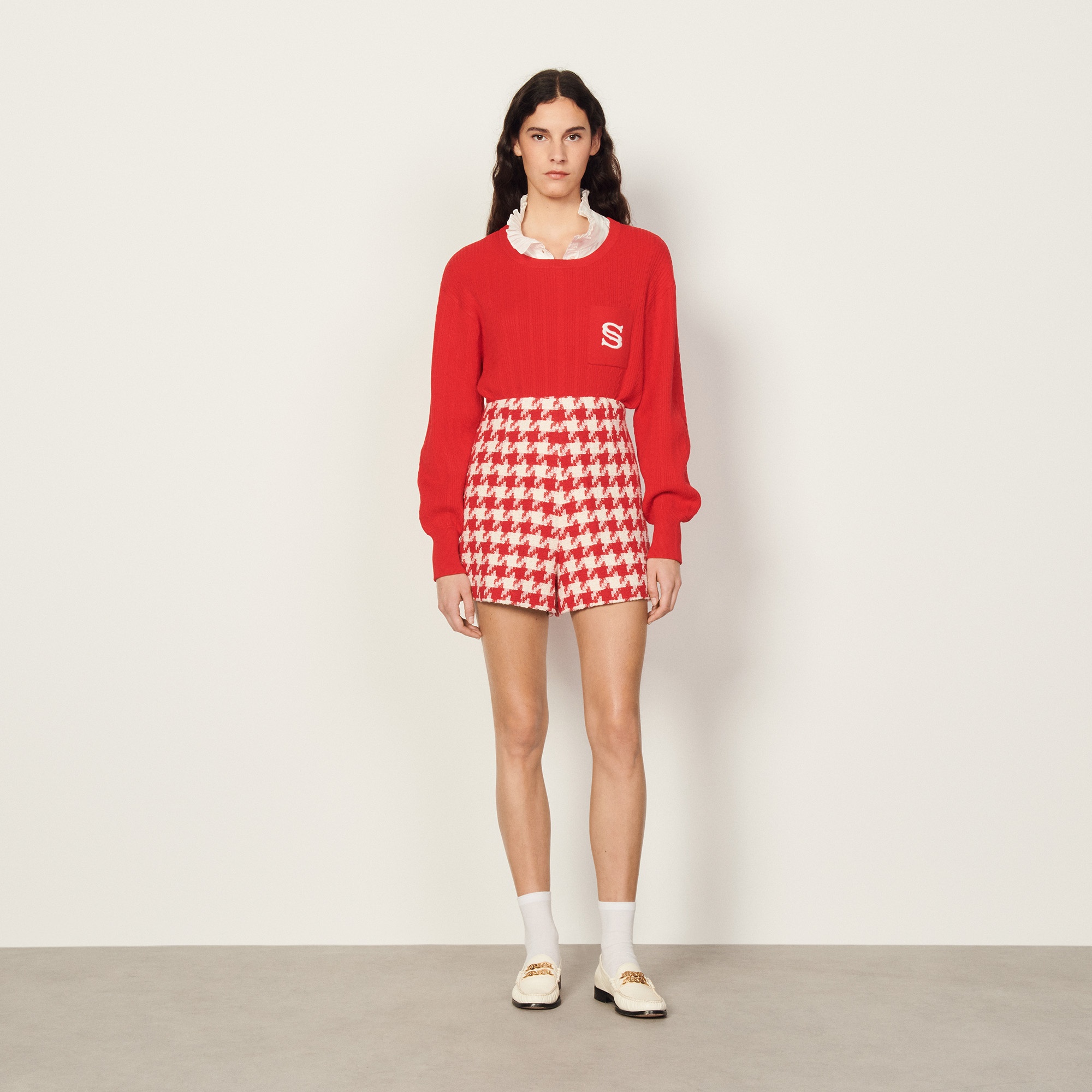 Houndstooth shorts - 5