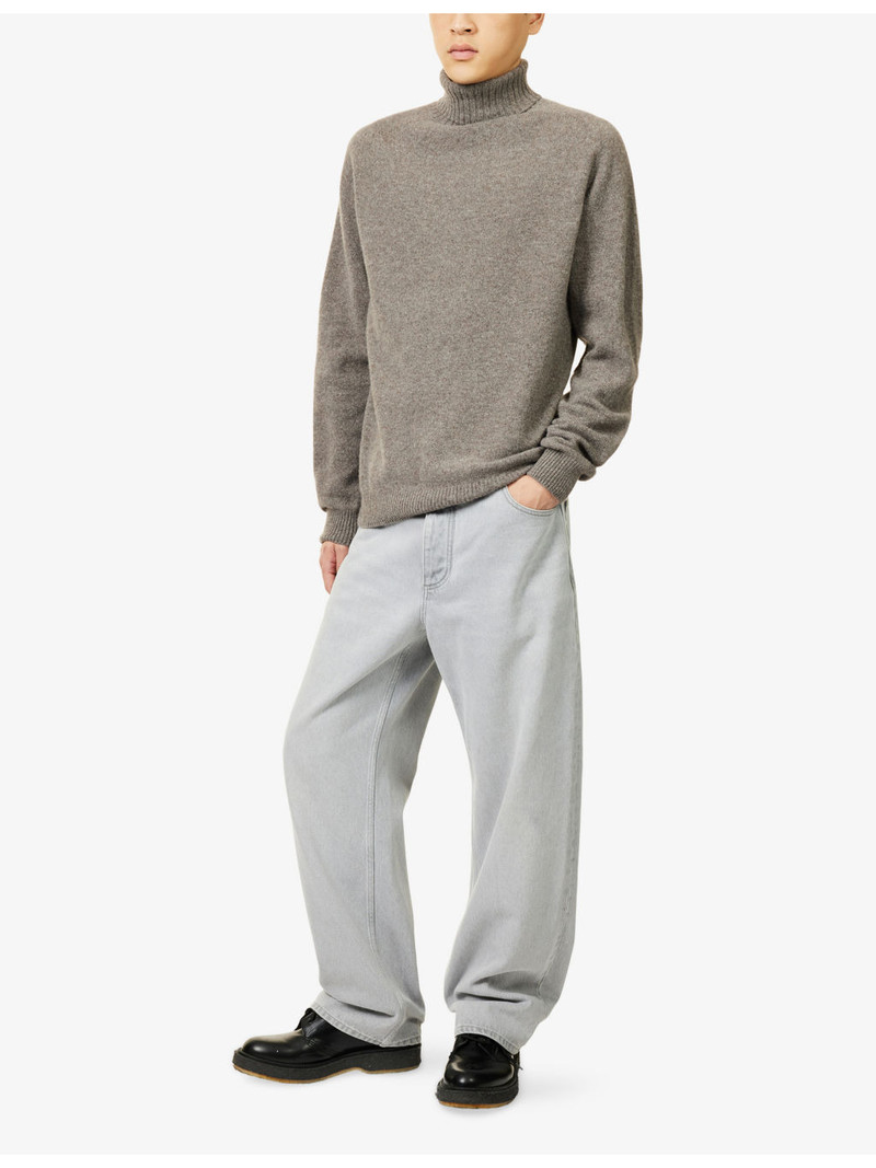 Sunspel Roll Neck Wool Knitted Jumper outlook