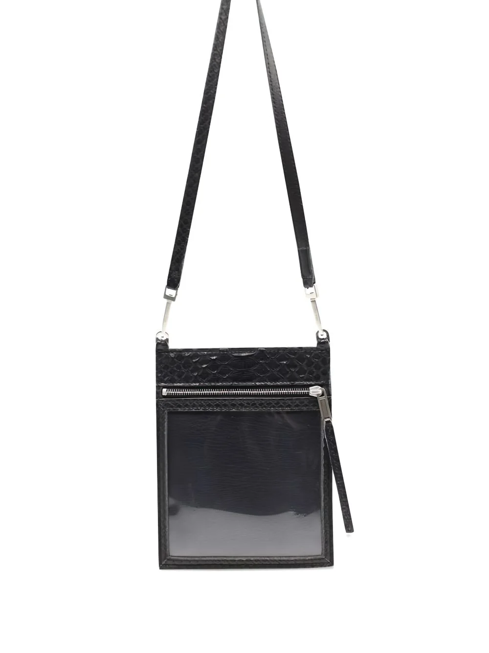 zip shoulder bag - 1