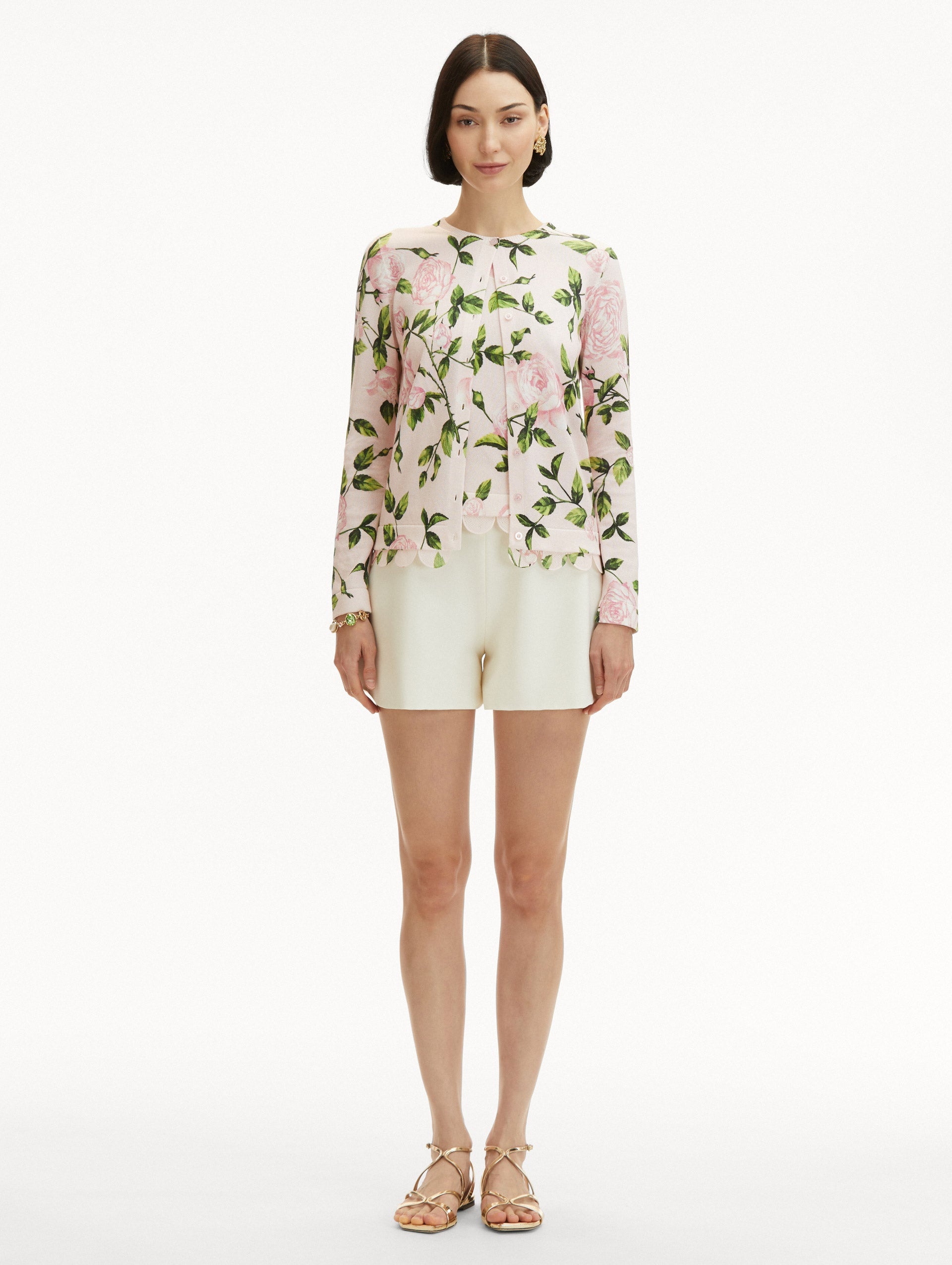 ENGLISH ROSE PRINTED CARDIGAN - 3