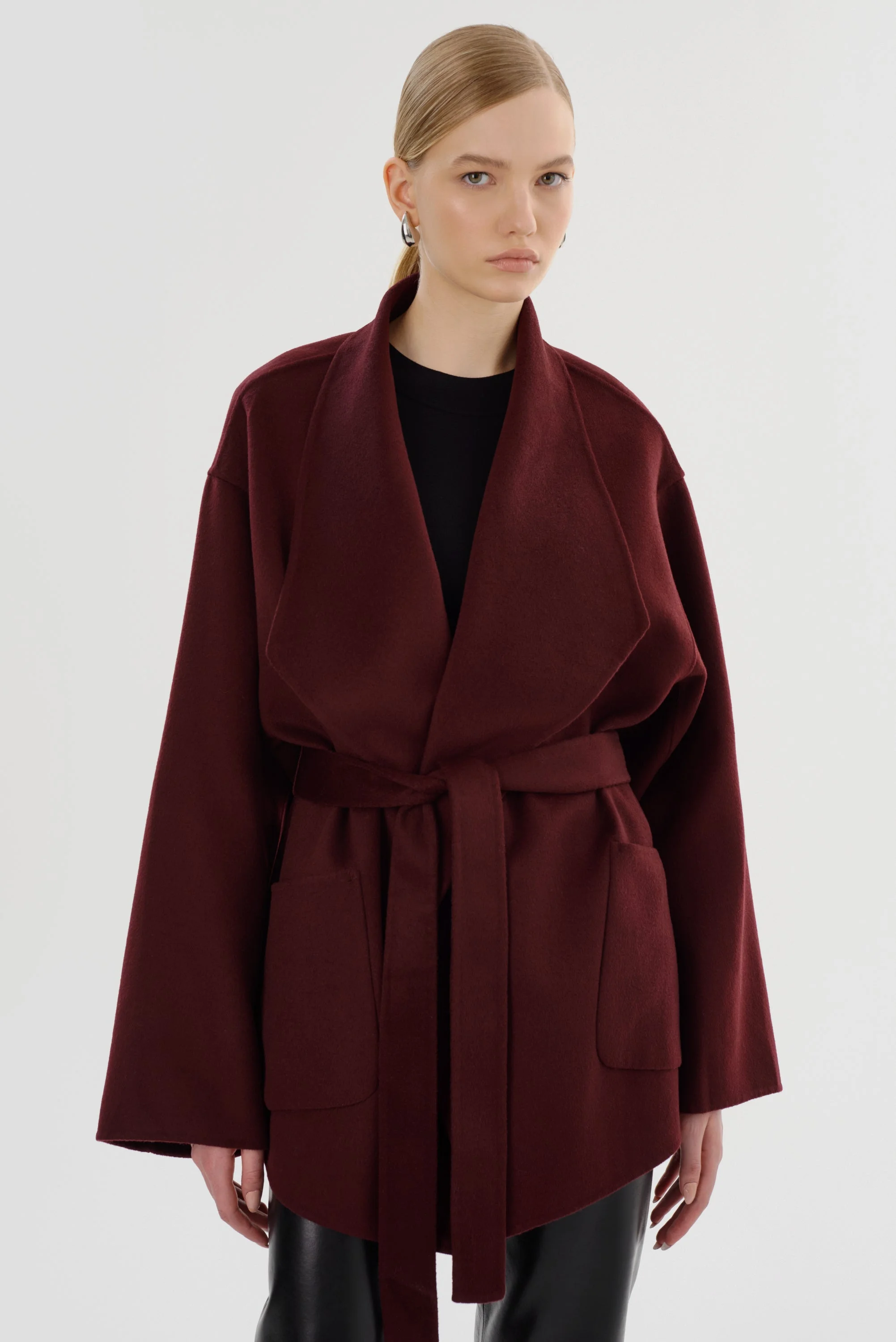 MEKIA | Double Face Wool Coat - 1