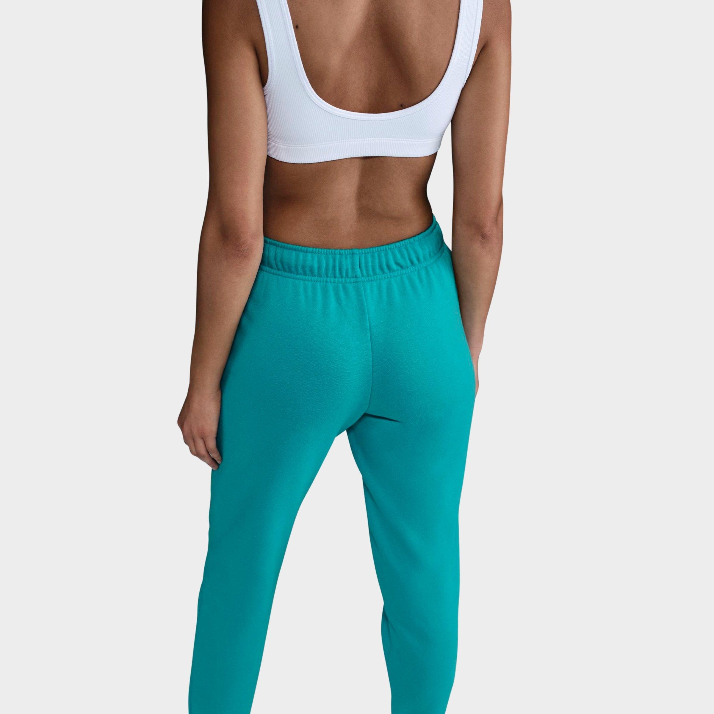 WOMEN'S NIKE SPORTSWEAR CLUB FLEECE MID-RISE JOGGER PANTS - 4