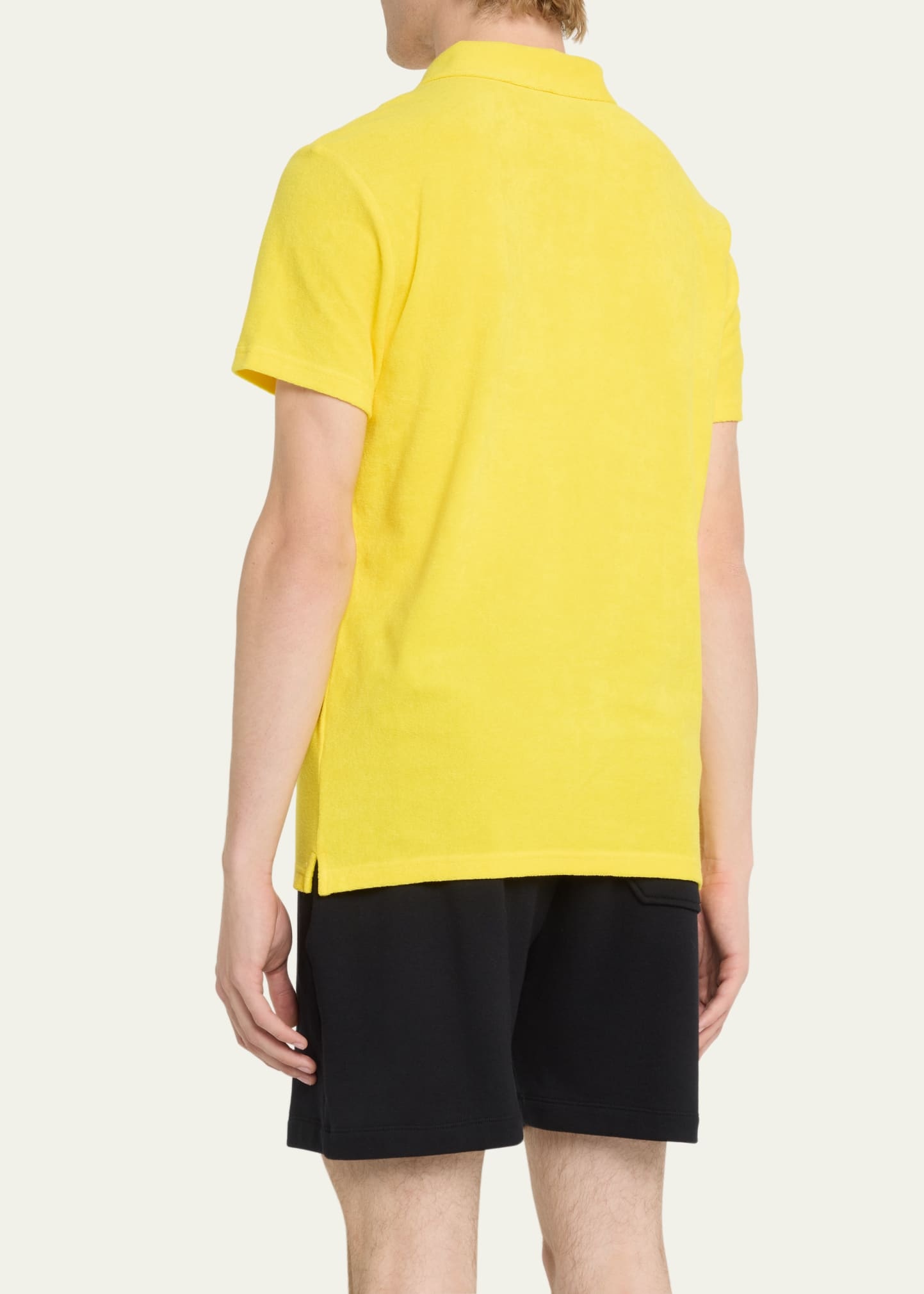 Men's Organic Terry Polo Shirt - 3