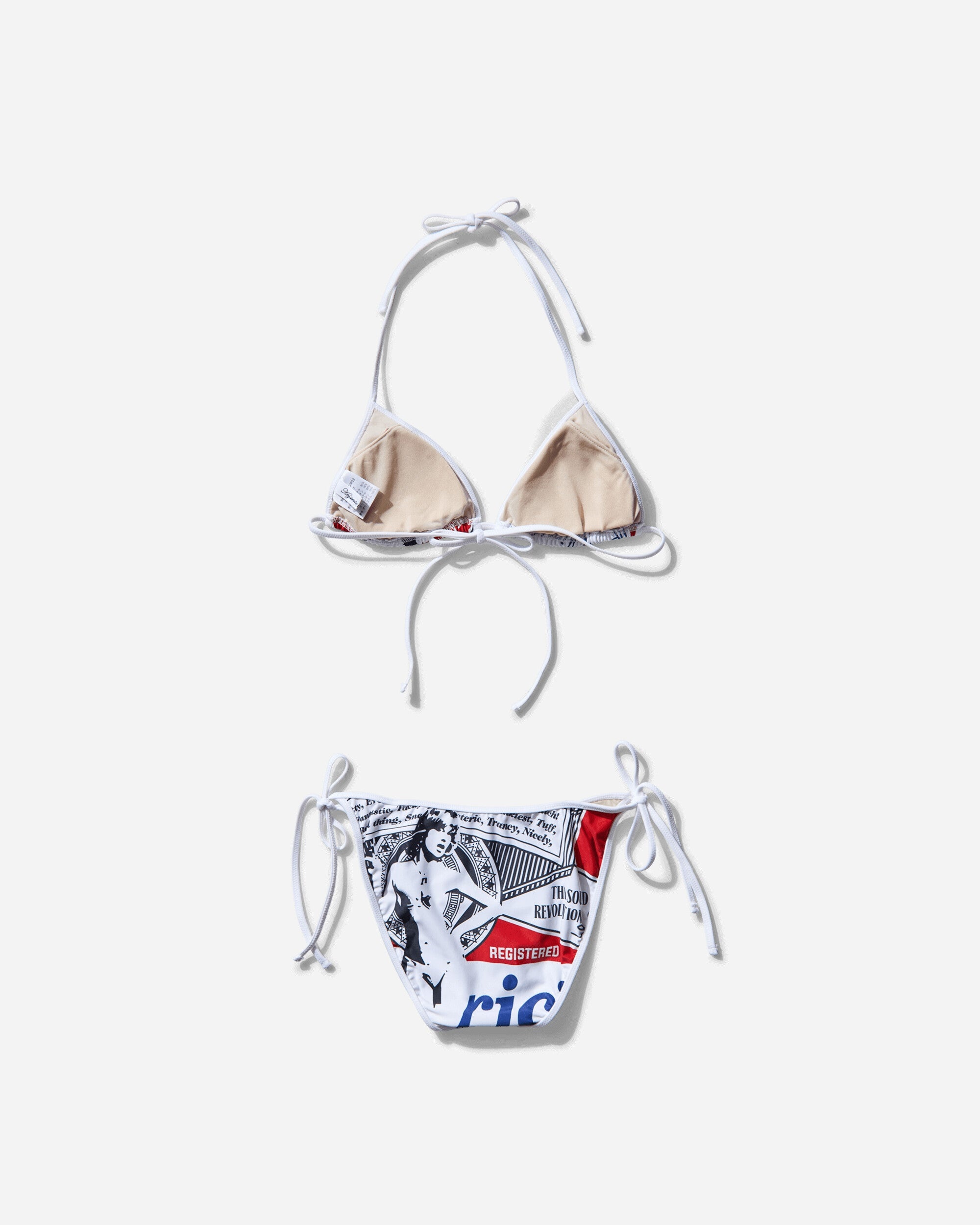 Women's HG Label Bikini White - 2