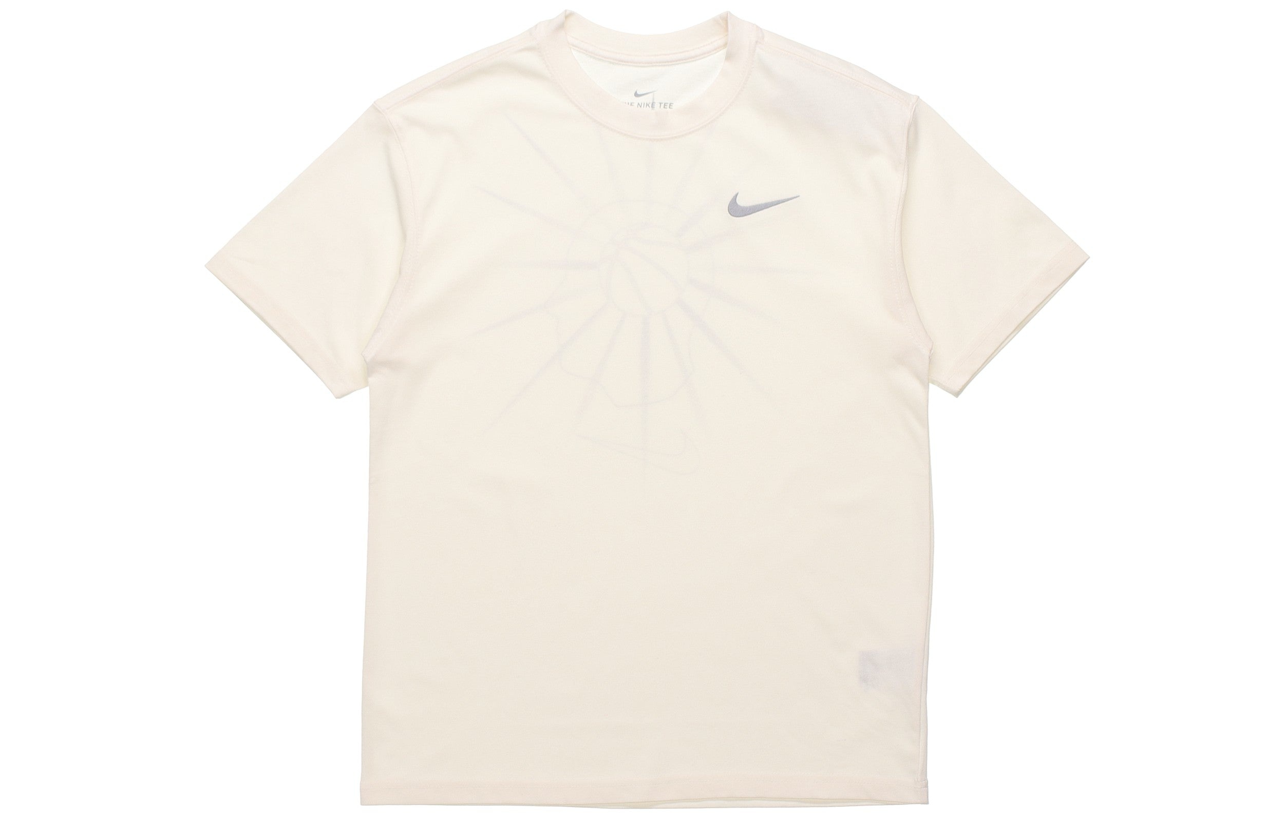 Nike Basketball Sports Round Neck Short Sleeve Creamy White DD0827-901 - 1