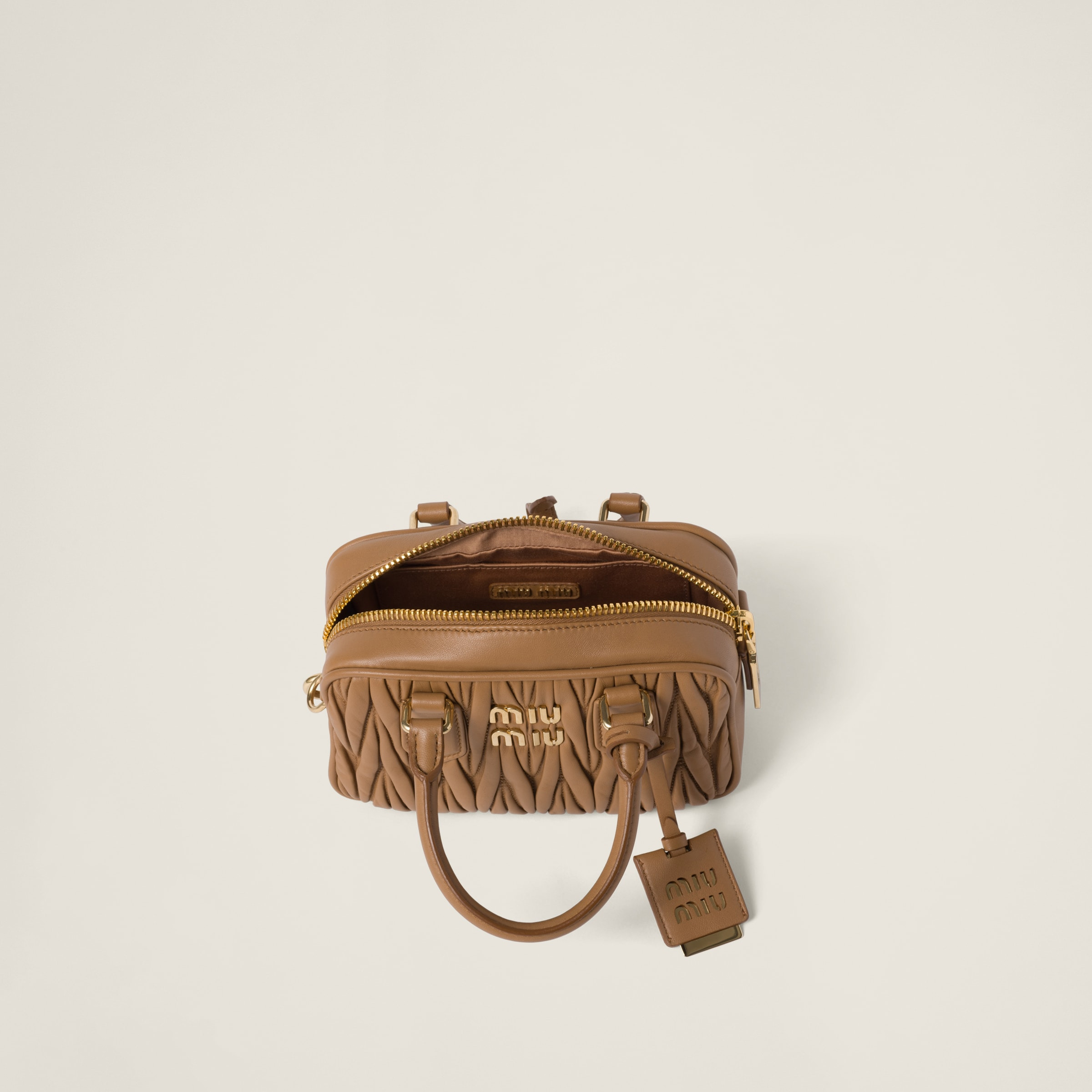Arcadie Matelassé nappa leather bag - 4