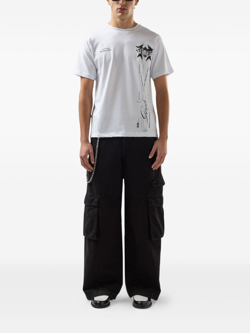 GCDS logo-print short-sleeve T-shirt outlook