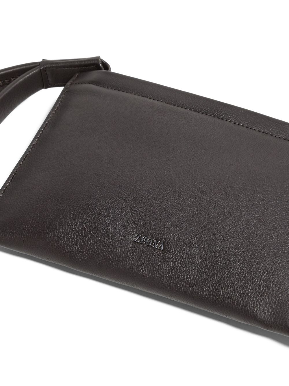 leather clutch bag - 4