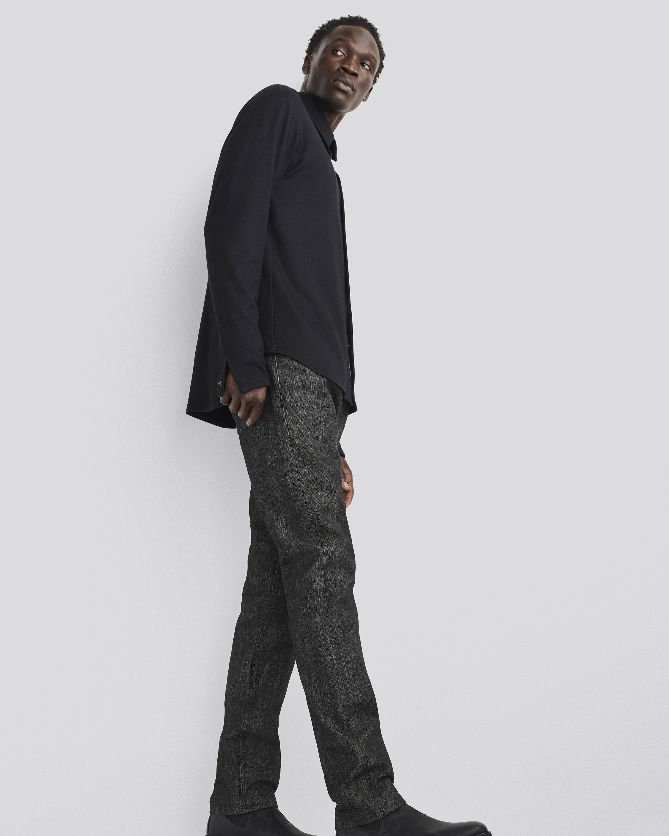 Japanese Wool Precision Shirt
Relaxed Fit Button Down - 2