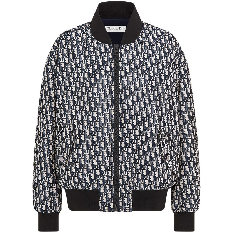 Bomber Jacket with Criss Cross Collar - 6