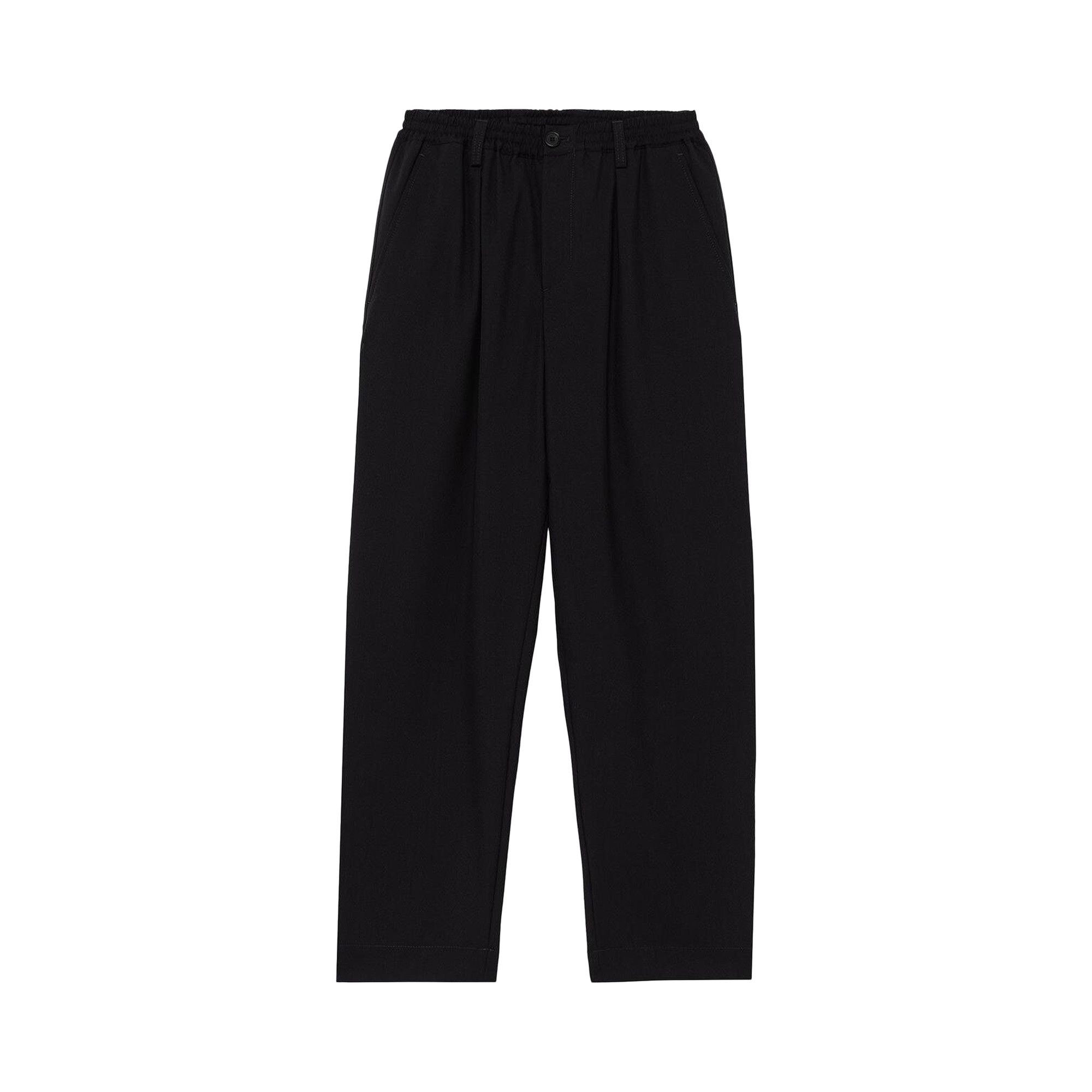 Marni Cropped Drawstring Pant 'Blublack' - 1